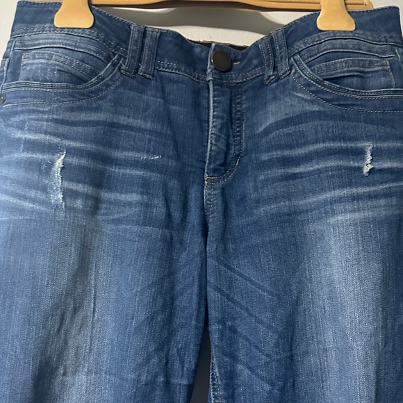 Democracy Distressed Blue Slim Jeans - Picture 6 of 6